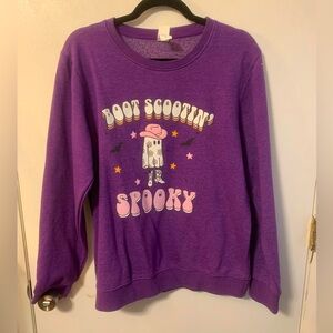 Jane Marie boot scoot in boogie sweatshirt
